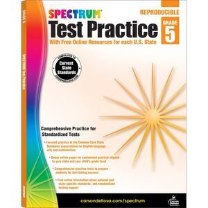 Spectrum Test Practice, Grade 5: Volume 65 -- Spectrum